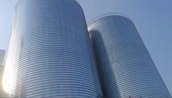 丹巴2座混凝土高架卷板仓