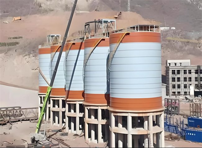 丹巴高架钢板仓